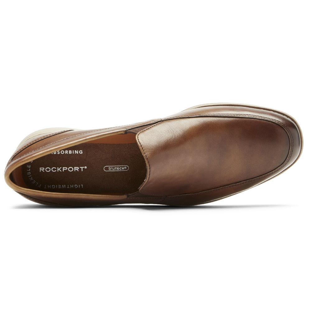 Rockport Loafers For Mens Brown - Garett Venetian - FV9681470